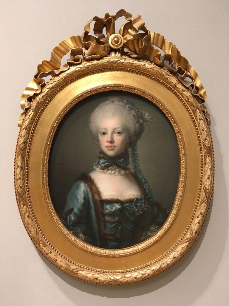 Eleonora Agnes Scheel, born Raben, married into the Scheel family in 1765. Later in life, she had to ward off an ever-increasing number of creditors, who came to Gammel Estrup and Ulstrup to charge the colossal debts her son, Jørgen Scheel, had amassed on his travels in Europe. Photo: Kasper Lynge Tipmark 2017.