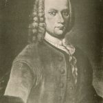 Rasmus Stjernholm (1712-1777) arvede både herregård og adelstitel i 1755. Samme år giftede han sig med Anne Kirstine Øllegaard Hvas (1731-1783). Foto: Dansk Adels Aarbog 1929, s. 277ff.